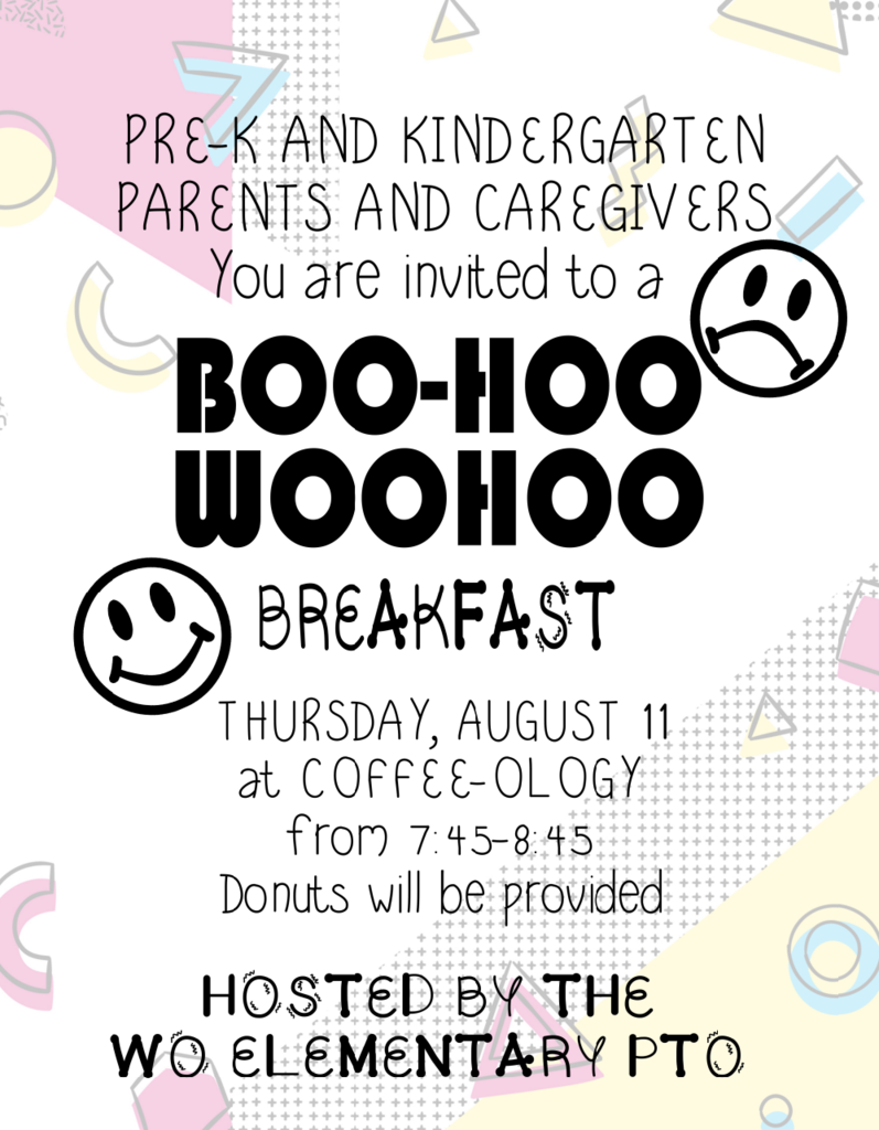 PTO Boo Hoo Woo Hoo Breakfast at Coffeology