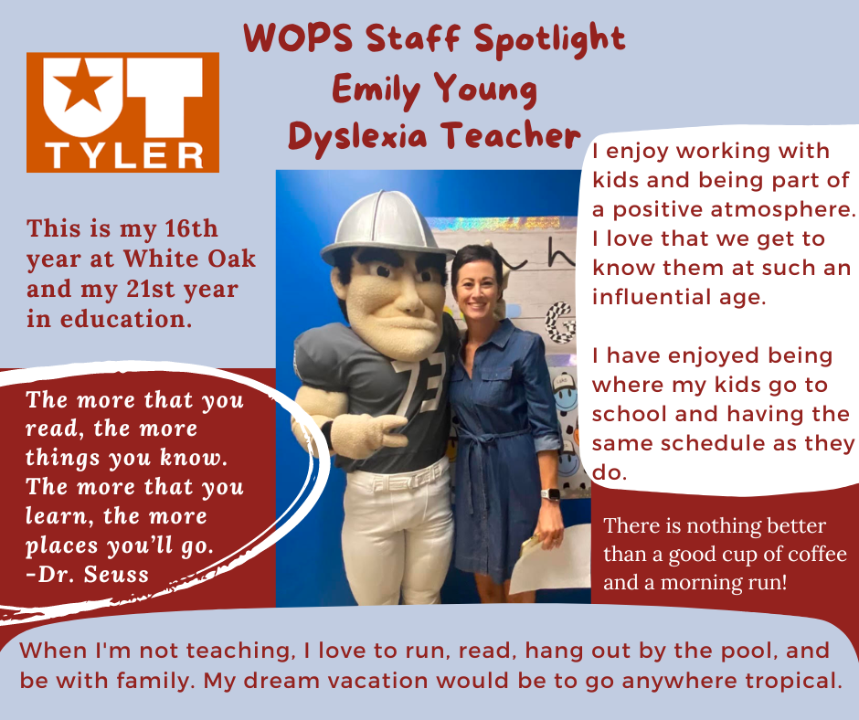 WOPS Staff Spotlight - Emily Young