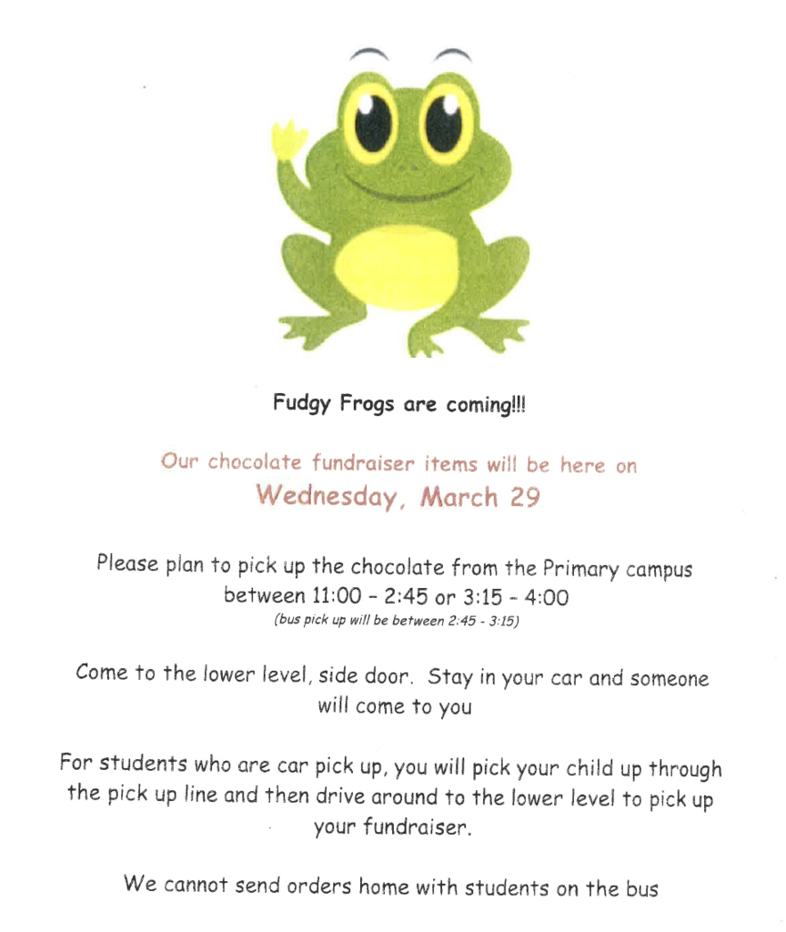 Fudgy Frogs are coming!!