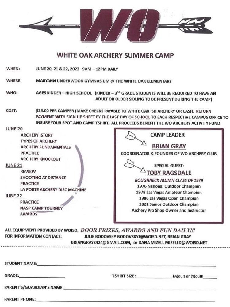 WO Archery Camp